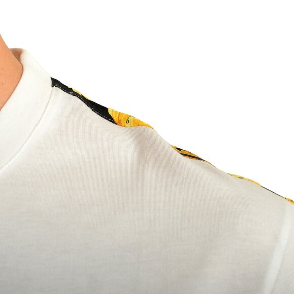 Versace Men's Barocco Pride Print Multi-Color Short Sleeve T-Shirt US 2XL IT 56 - Picture 4 of 6